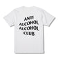 ANTI ALCHOL CLUB T-shirt